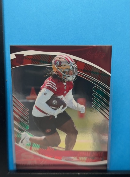 2025 Panini Absolute #144 Jordan James — front