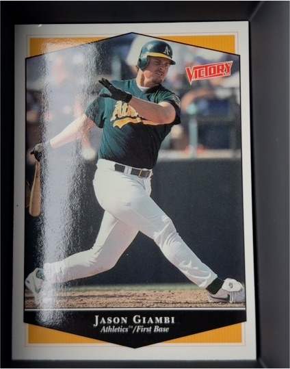 1999 Upper Deck Ultimate Victory #79 Jason Giambi — front