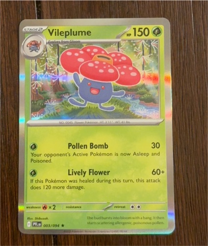2025 Pokémon Phantasmal Flames #003 Vileplume — front