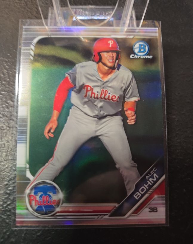 2019 Bowman Chrome Draft #BDC-162 Alec Bohm — front