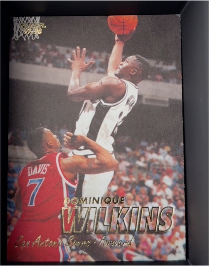 1997-98 Fleer #36 Dominique Wilkins — front