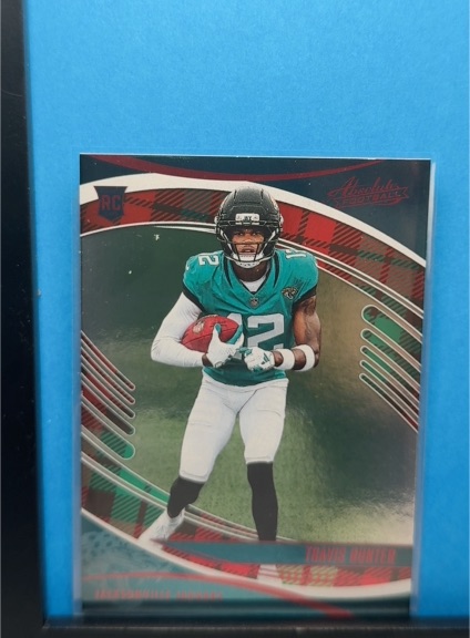 2025 Panini Absolute Football #186 Travis Hunter Jacksonville Jaguars RC — front