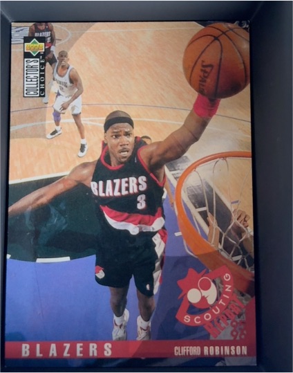 1995-96 Upper Deck Collector's Choice #342 Clifford Robinson — front