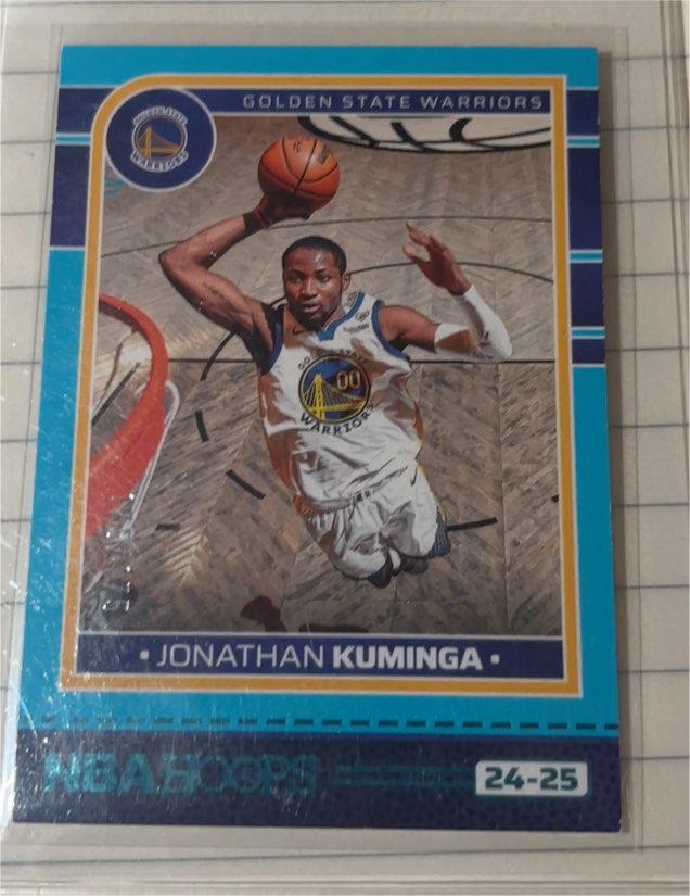 2024-25 Panini NBA Hoops #161 Jonathan Kuminga — front