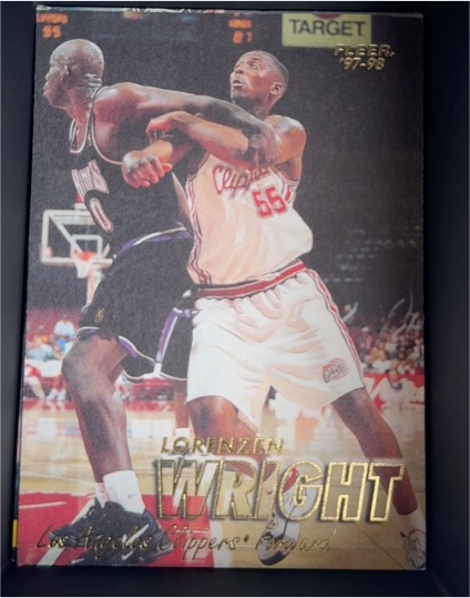 1997-98 Fleer #104 Lorenzen Wright — front