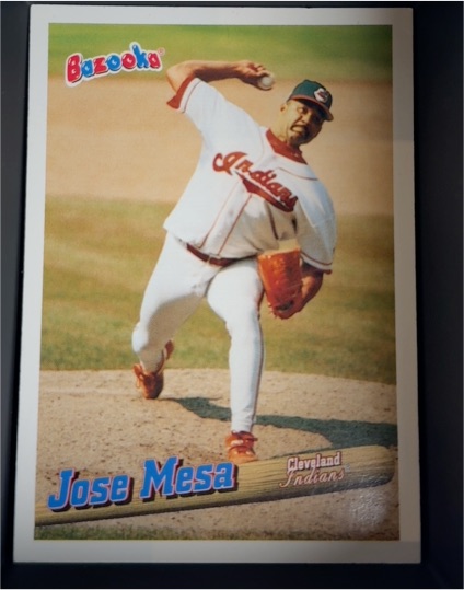1996 Topps Bazooka #55 Jose Mesa — front