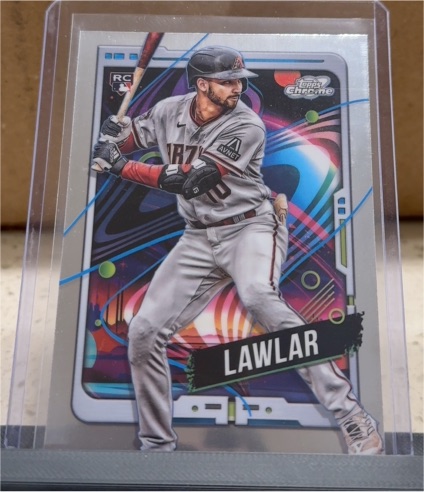 2024 Topps Chrome Cosmic #5 Jordan Lawlar — front