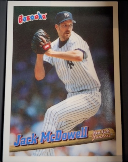 1996 Topps Bazooka #117 Jack McDowell — front