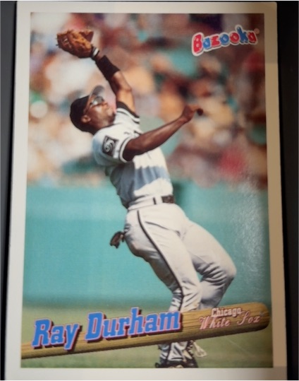 1996 Bazooka #49 Ray Durham — front