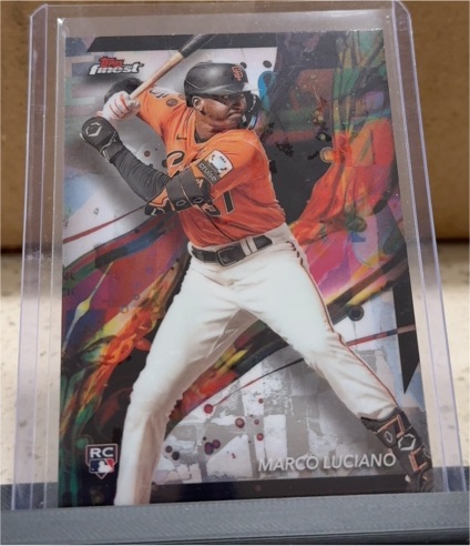 2024 Topps Finest #42 Marco Luciano — front