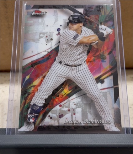 2024 Topps Finest #83 Jasson Dominguez — front
