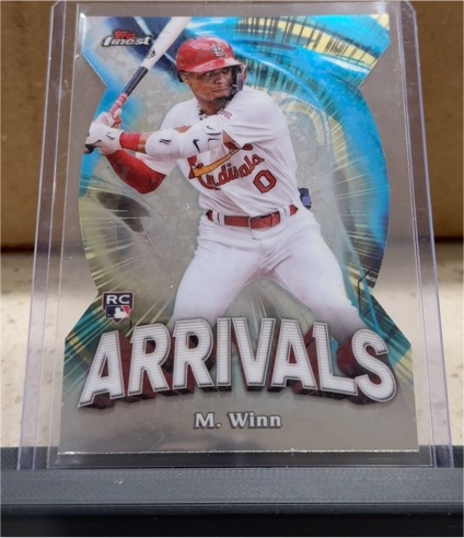 2024 Topps Finest Arrivals #A-13 Masyn Winn — front