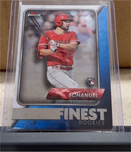 2024 Topps Finest #FRD-11 Nolan Schanuel Finest Rookies Design Variation — front