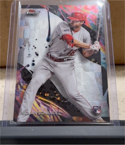 2024 Topps Finest #182 Nolan Schanuel — front