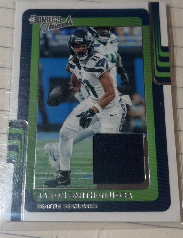 2025 Donruss Threads #DTH-JSN Jaxon Smith-Njigba — front