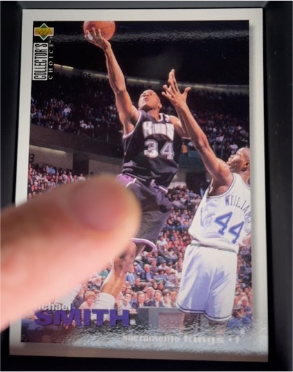 1995-96 Collector's Choice #283 Michael Smith — front
