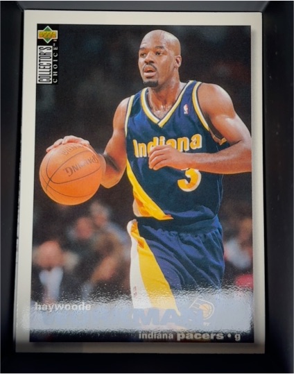 1995-96 Collector's Choice #291 Haywoode Workman — front