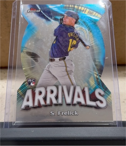 2024 Topps Finest #A-2 Sal Frelick Arrivals — front