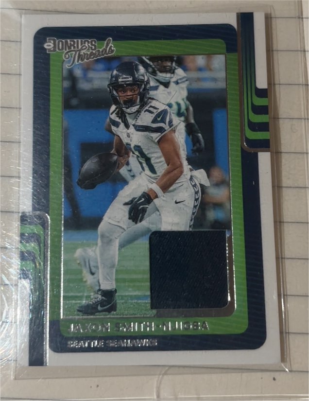 2025 Panini Donruss Threads #DTH-JSN Jaxon Smith-Njigba — front