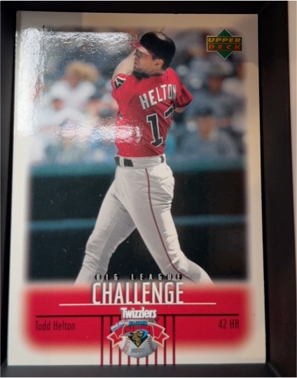 2001 Upper Deck Twizzlers #7 Todd Helton — front