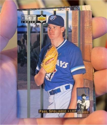 1994 Upper Deck Collector's Choice #668 Paul Spoljaric Rookie Class — front