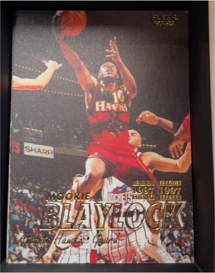 1997-98 Fleer #10 Mookie Blaylock — front