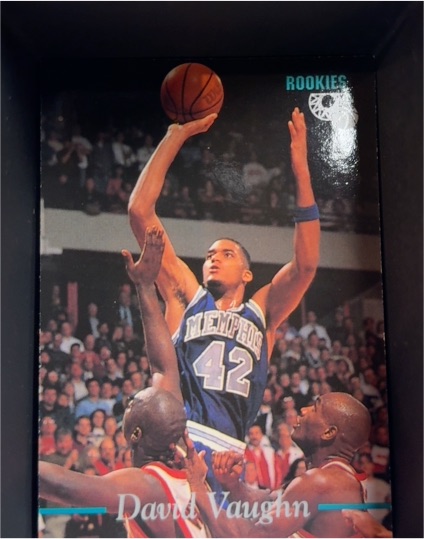 1995 Classic Rookies #23 David Vaughn RC — front