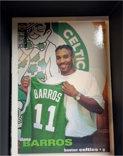 1995-96 Collector's Choice #289 Dana Barros — front