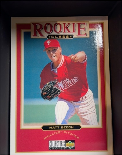 1997 Upper Deck Collector's Choice Rookie Class #16 Matt Beech — front