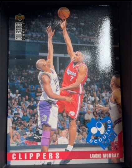 1995-96 Upper Deck Collector's Choice #332 Lamond Murray — front