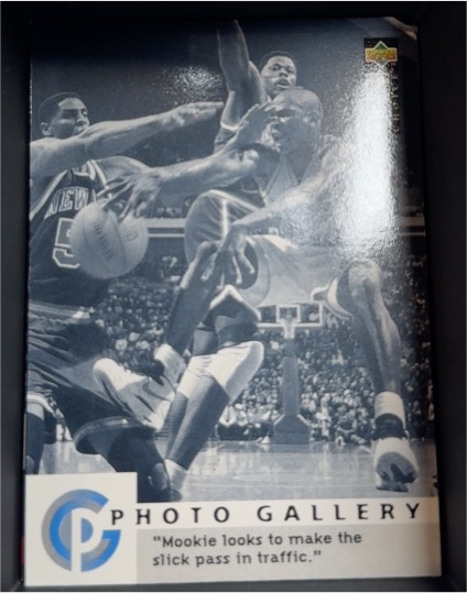 1995-96 Upper Deck Collector's Choice Photo Gallery #396 Mookie Blaylock — front