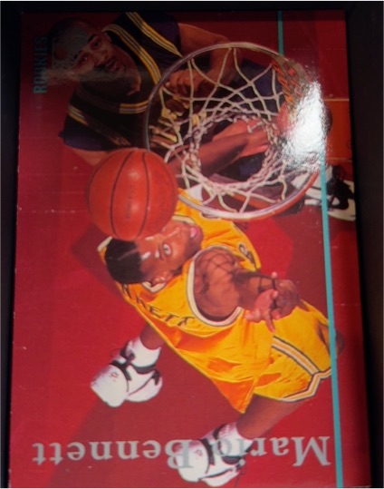 1995 Classic #117 Mario Bennett — front