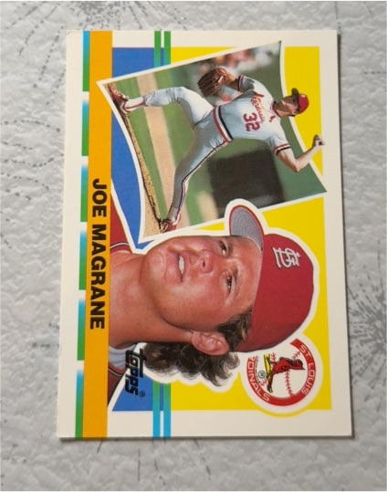 1990 Topps #578 Joe Magrane — front