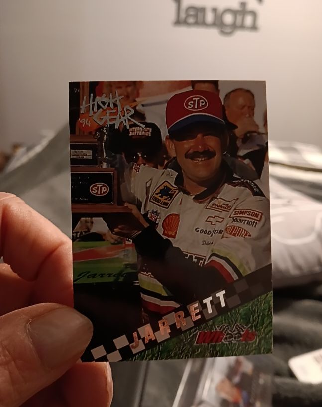 1994 Wheels High Gear Gold #75 Dale Jarrett — front