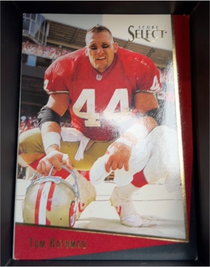 1993 Score Select #39 Tom Rathman — front