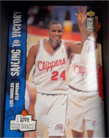 1995-96 Collector's Choice #167 Terry Dehere Los Angeles Clippers — front