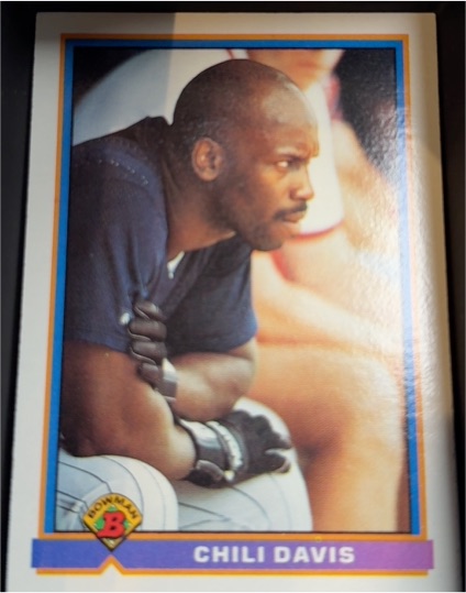 1991 Bowman #331 Chili Davis — front