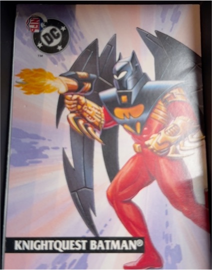 1994 Skybox Kenner Knightquest Batman Promo Card #K8 — front