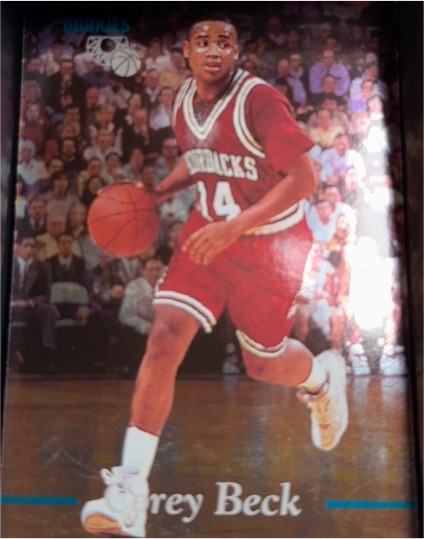 1995 Classic #63 Corey Beck Arkansas Razorbacks — front