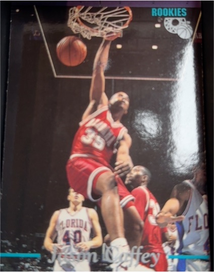 1995 Classic #18 Jason Caffey Rookie — front