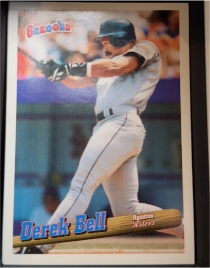 1996 Topps Bazooka Derek Bell Houston Astros — front