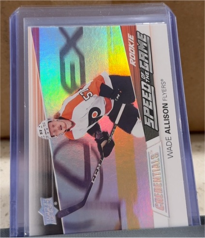 2021-22 Upper Deck Credentials Speed of the Game Rookies #SGR22 Wade Allison — front