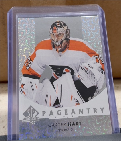 2022-23 Upper Deck SP Authentic #P-3 Carter Hart — front