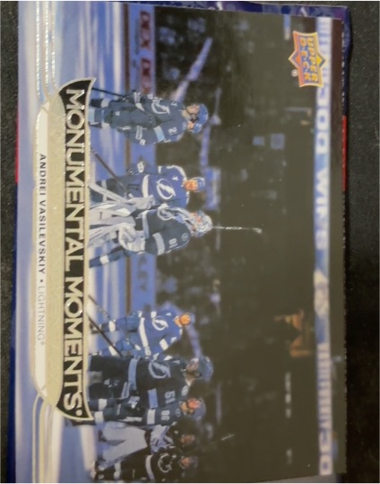 2025-26 Upper Deck Tim Hortons Monumental Moments #MM-8 Andrei Vasilevskiy — front