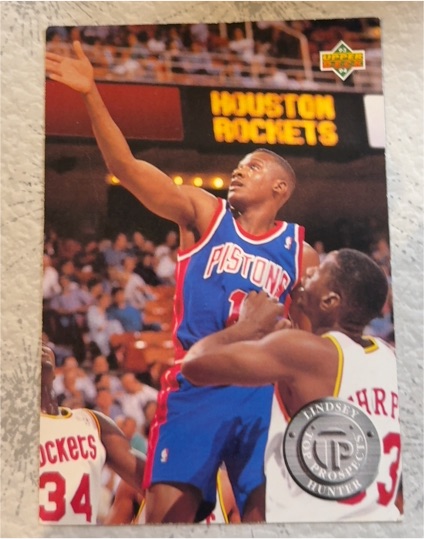 1993-94 Upper Deck #492 Lindsey Hunter — front