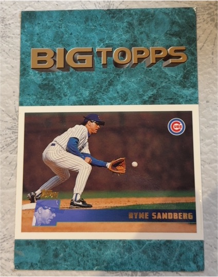 1996 Topps #356 Ryne Sandberg — front