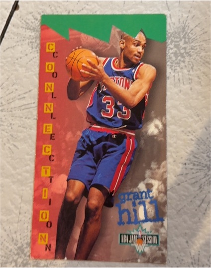 1995-96 Fleer NBA Jam Session #30 Grant Hill — front