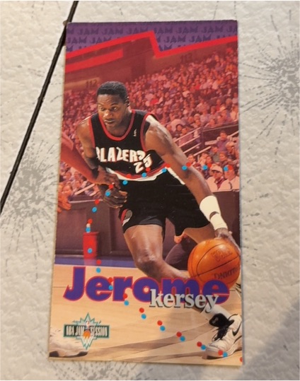 1995-96 Fleer NBA Jam Session #104 Jerome Kersey — front