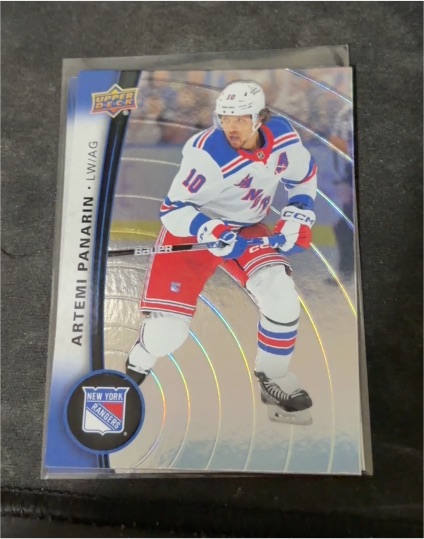 2018-19 Upper Deck Tim Hortons Artemi Panarin — front