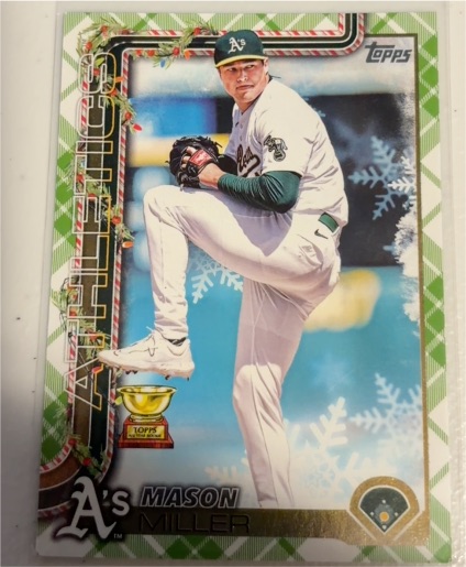 2025 Topps Holiday #H48 Mason Miller — front